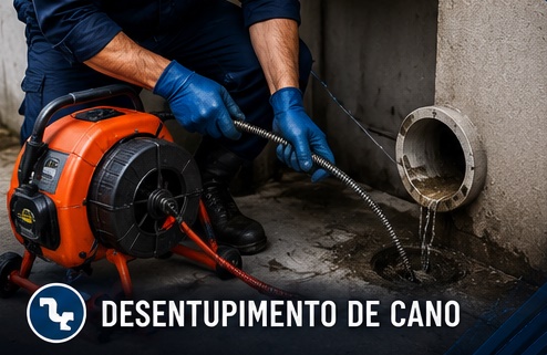 Desentupimento de Cano SP 24h