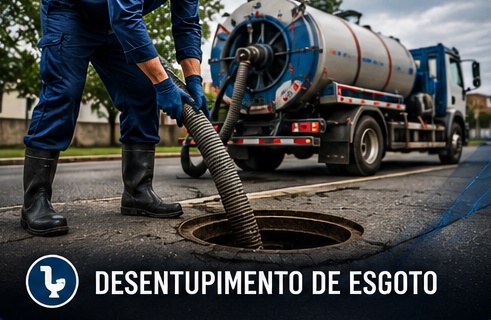 Desentupimento de Esgoto em SP