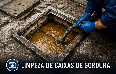Limpeza de caixa de gordura em SP 24 horas